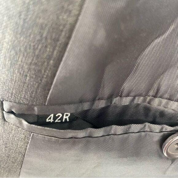 Georgio Giovanno Gray Double-Breasted Men's Blazer size 42R - Picture 3 of 4